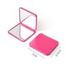 High Definition Portable Folding Mirror Square Desktop Decorative Mirror  Girl Lady