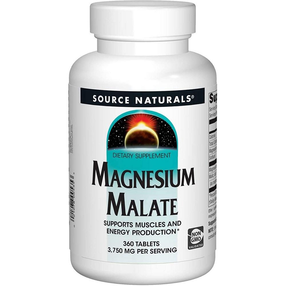 Source Naturals Магния Малат Таблетки 360 Таблеток 1 шт