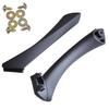 Inner Door Handle Panel Pull Trim Cover for BMW E90 E91 BMW 3 Series 51416971291 Sedan, Black/Beige, 51417230849, 51416971289, (Black, 2-Piece Set,