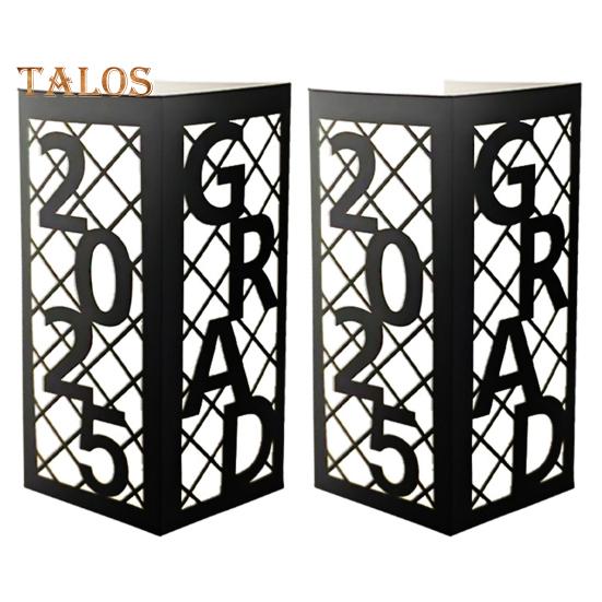 2/4 шт. 2025 Выпускной Декор Коробки Настольные украшения Коробки Абажуры Цветочные композиции Коробки для выпускного Вечеринка в честь окончания школы