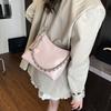 Chain Underarm Bag Women's Fashion Bucket Bag 2025 New Simple Niche Casual Shoulder Messenger Bag