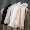 Женские защитные шорты Ice Silk: Легкий, не пропускающий влагу, свободный крой, большой размер, белый цвет, идеально подходит для летнего ношения или в качестве домашнего нижнего белья.