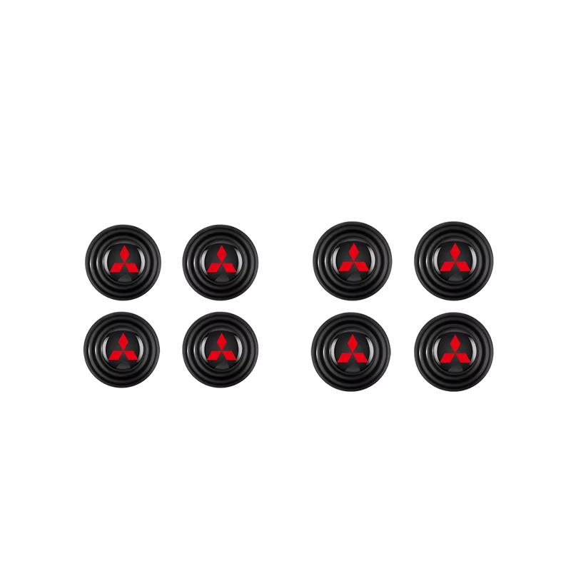 uldf10 Car Door Shockproof Silicone Gasket Buffer Pad For Mitsubishi L200 ASX Pajero Sport Outlander Xpander Eclipse Cross Delica Mirag