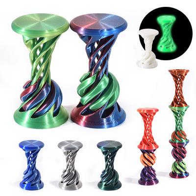 3D Печать Спиральные Игрушки для Снятия Стресса Забавная Спиральная Игрушка-Переправа Трехмерная Выбрасываемая Игрушка Декор для Рабочего Стола Фигурка