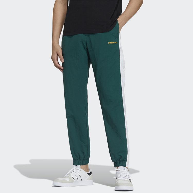adidas Неоконтрастные джоггеры с манжетами и потайными пуговицами, мужские штаны, лесно-зеленые GP4814