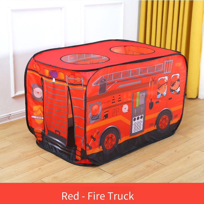 Oversized Kids Play Tent Indoor Outdoors Durable Polyester Playhouse with Breathable Mesh Sunroof Windows for Boys Girls