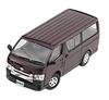 BM CREATIONS Toyota Hiace 2015 Темно-фиолетовый Левый руль 1/64 (Готовая модель)