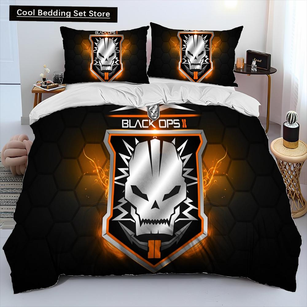 3DPrinting Game Call of Duty Одеяло Постельное белье, Пододеяльник Постельное белье Одеяло Чехол Наволочка, King Queen Size Постельное белье Детский