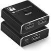 Двунаправленный переключатель Displayport 2x1 1x2 8K@60Hz 4K@120Hz Ручной двунаправленный переключатель DP 2 в 1 для ПК, монитора, проектора, телевизора