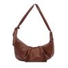 Women S Pleated Soft Dumpling Crossbody Bag Large Capacity Commuter Bag