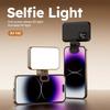 USB Rechargeable LED Fill Light 3 Modes Mini Selfie Light LED Selfie Light  For Phone Laptop Tablet