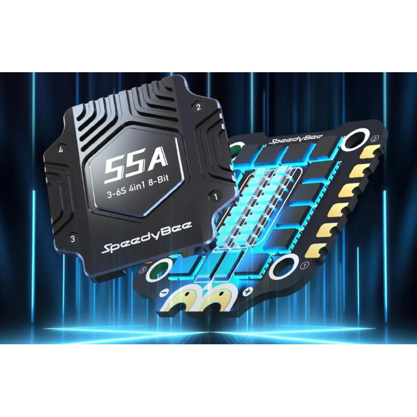 Для Speedybee F405 V4 Stack BLS 55A 4-в-1 ESC&FC RC iNAV Betaflight Настройка Bluetooth 3-6S FPV Рама 5-8 дюймов Запчасти для дронов