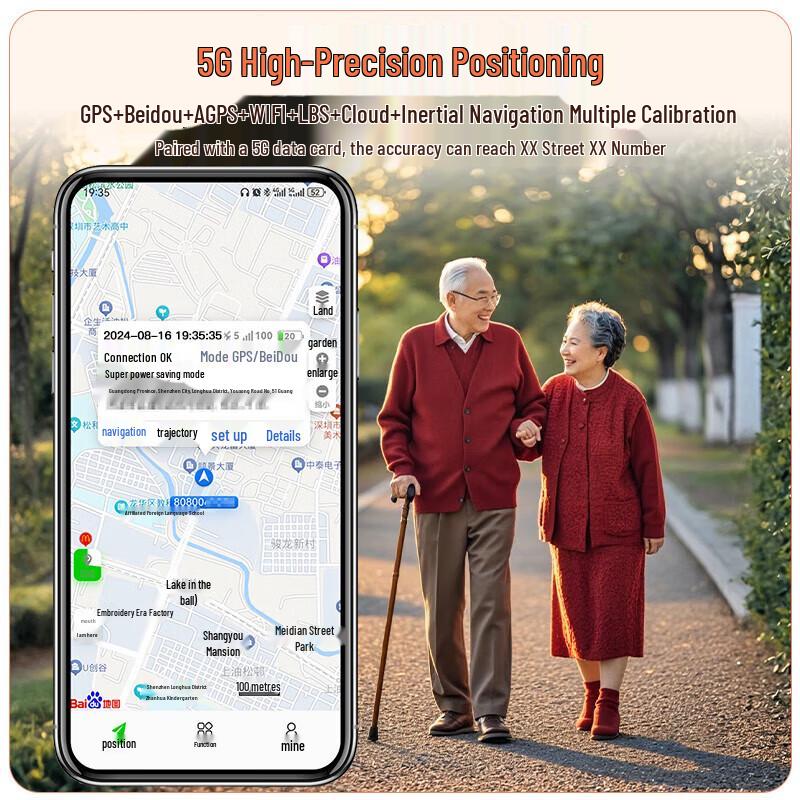 GPS-трекер для пожилых людей на запястье