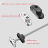 2 Pcs/Set Multifunctional Window Sliding Door Locks  Child Safety Protection