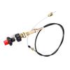 TZ01602-1 31 VCGTX10-10FT Heavy Duty Vernier Adjustable Lock Cable Throttle Cable Truck Accessories