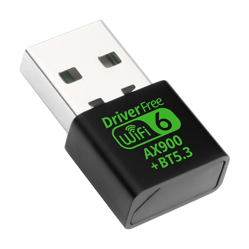 Ax900 Wifi 6 Usb Bluetooth 5.3 адаптер 2в1 Dongle двухдиапазонный 2.4G и 5Ghz Usb Wifi сетевой беспроводной Wlan приемник драйвер бесплатно