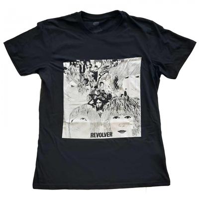 The Beatles Хлопковая футболка унисекс для взрослых с револьверным альбомом