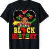 I Am Black History Month African American For Girls Kids T-Shirt