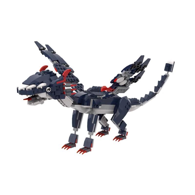 Bricklink Идеи Subnautica Монстры Глубин 31088 Морской Голодный Акула Мир Креативные Строительные Блоки Детские Игрушки Рождественский Подарок