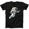 Floating Astronaut Space Best Seller Funny Gift Tee Black T Shirt 21
