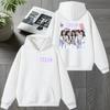 2026 Корея ILLIT Kpop Группа Новый Альбом Двусторонние Графические Худи Унисекс Тренд Y2k Пуловер Мужчины Женщины Флис Повседневная Толстовка