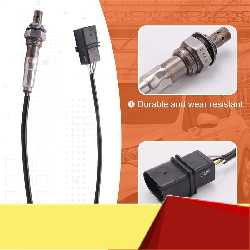 5 Wires Oxygen Sensor 06A906262BR For V W Golf Plus Touran 1.6 & A3 2003-2011 1.6 Lambda Probe Sensors 06A906262CF-M53K