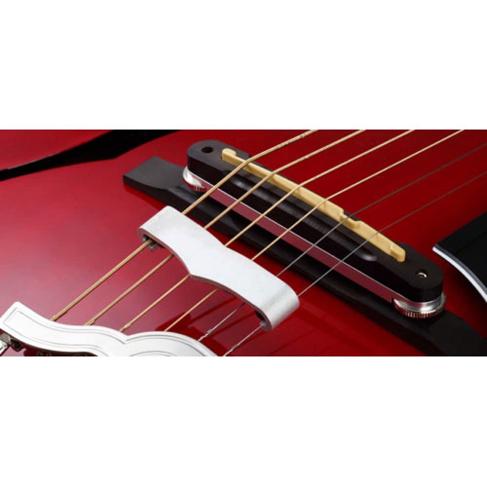 VOX Giulietta TR Trans Red Full Acoustic Guitar with Piezo Pickup VGA-3PS