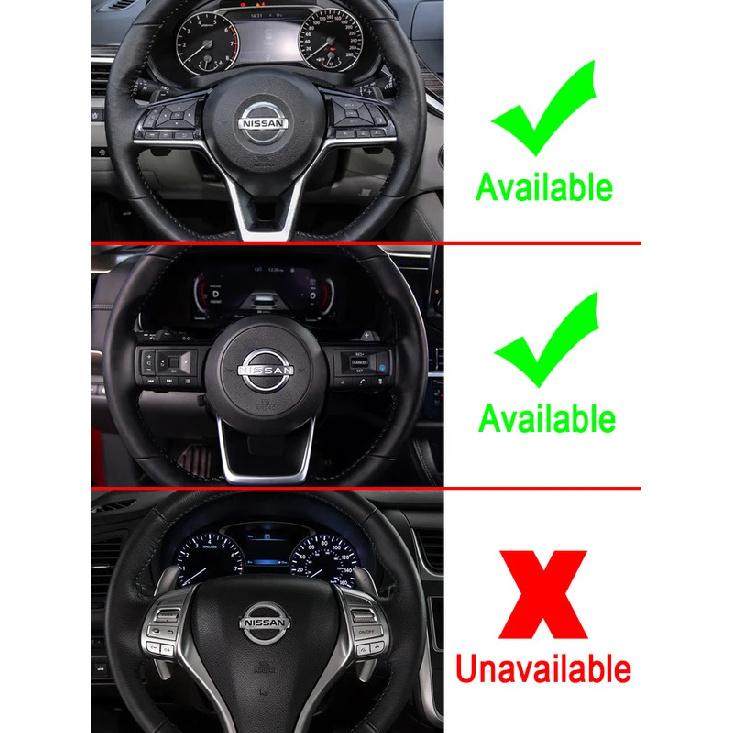 Лепестки переключения передач для Nissan Altima SR Juke X-TRAIL Qashqai Pathfinder Rogue SV SL S Рулевое колесо автомобиля Стикеры DSG