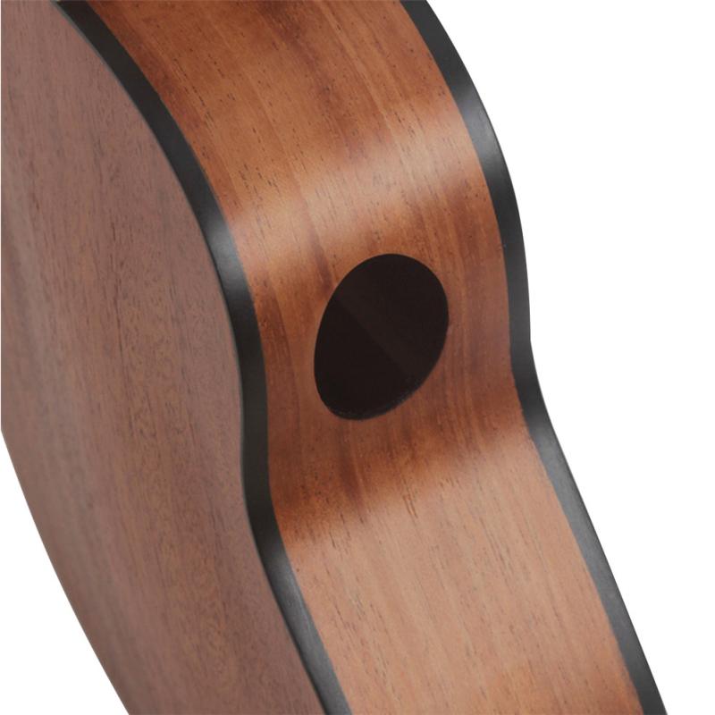 21 дюйм UK2160 Гавайская гитара из красного дерева Акустическая гитара Гавайская гитара из красного дерева с грифом Гавайи 4