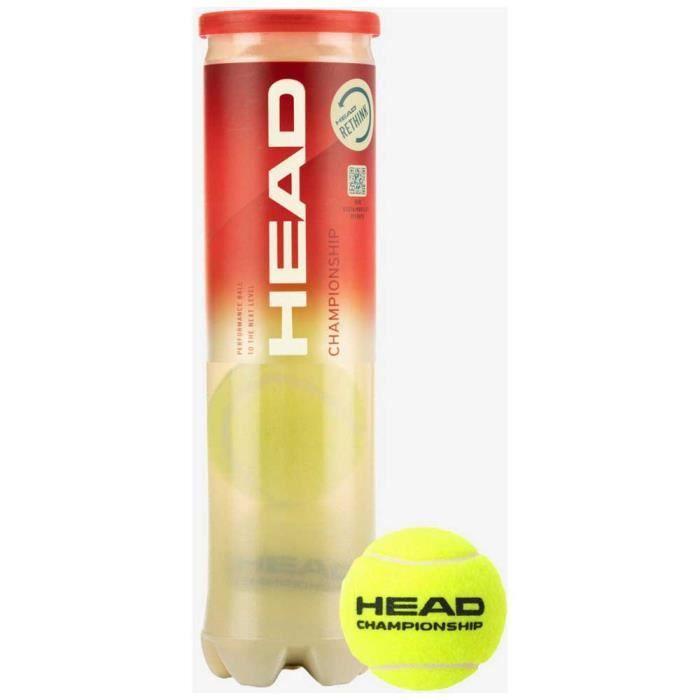 Head Championship 4 balles de tennis Jaune