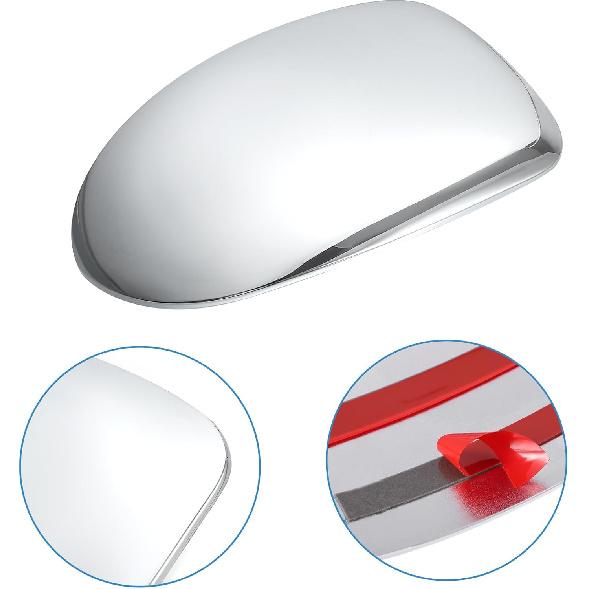 ACROPIX Car Exterior Mirror Cover Cap Overlay Fit For Chevrolet Silverado Suburban For GMC Sierra Yukon - Pack Of 2 Chrome Plated