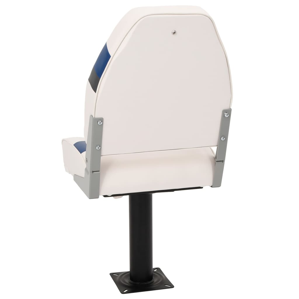 2 Piece Folding Boat Seat Set with High Backrest