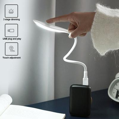 Мини Портативный Ноутбук USB LED Ночник ПК Ноутбуки Настольная Лампа Сенсорный Выключатель Портативный Гибкий Регулируемый Защита Глаз