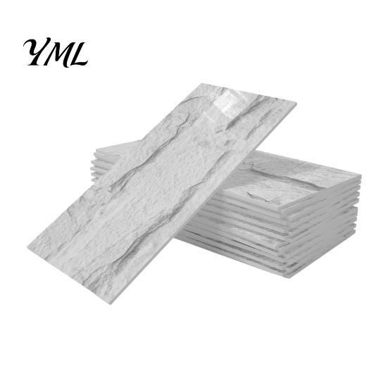 Rental Friendly Wall Stickers 16Pcs Peel And Stick Backsplash Tile, Waterproof Stickers, Removable Old House Transformation Panels, Self Adhesive
