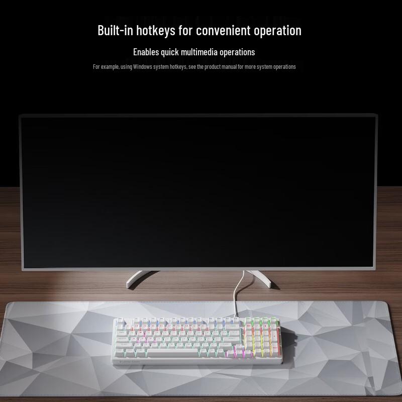 Lenovo GK10 98L Hot-Swappable Mechanical Gaming Keyboard
