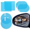 Car Rearview Mirror Film Side Window Rainproof Clear Film 2 Pcs Anti Fog Window Mirror Protective Film Sticker Car Accessories