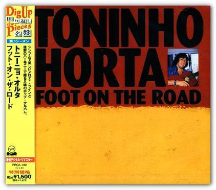 CD TONINHO HORTA - Foot on the Road PROA189 Verve Records 2008 Japan ObiJazz Used