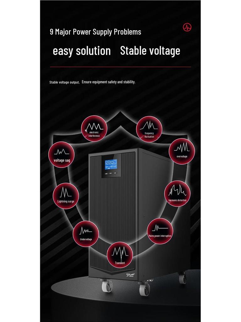 KSTAR YTR1106L ИБП с долгим сроком службы 6 кВА/5,4 кВт для серверов дата-центра