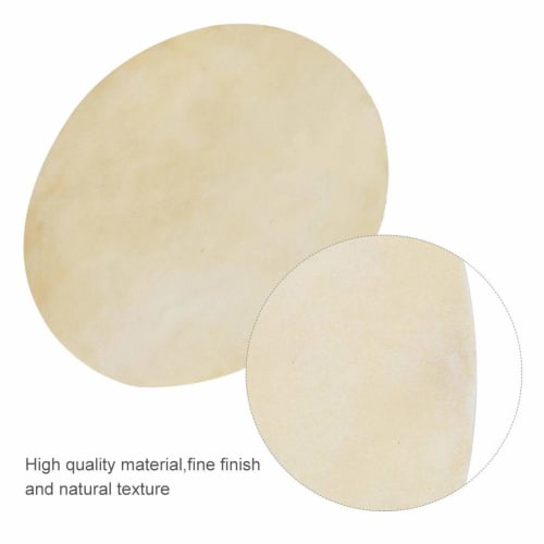 Кожи для голов бонго, Прочные кожи для барабанов, Толстые аксессуары для барабанов бонго для африканских барабанов (8,5 дюймов)