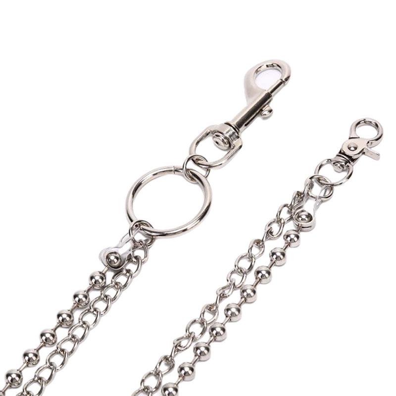 Панк Женщины Мужчины Цепочка Брелок Рок Брюки Брюки Жан Хип-Хоп Декор Подарок