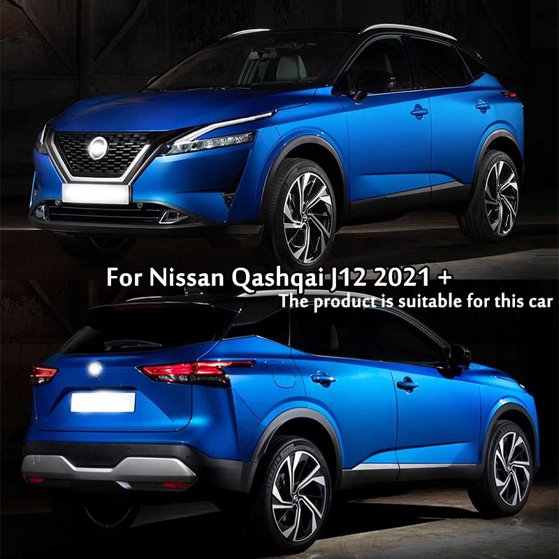 ABS черный углеродное волокно хром для Nissan Qashqai J12 накладки на боковые дверные ручки литейная отделка наклейки аксессуары