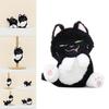 Charming Plush Cat Stuffed Animal Keychain High Quality Soft Short Fur Design