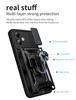 Armor Case For Motorola Moto G14 G54 G73 G53 G23 G52 G22 G32 G62 G200 G100 Cover Lens Protection With Ring Magnetic Holder Coque