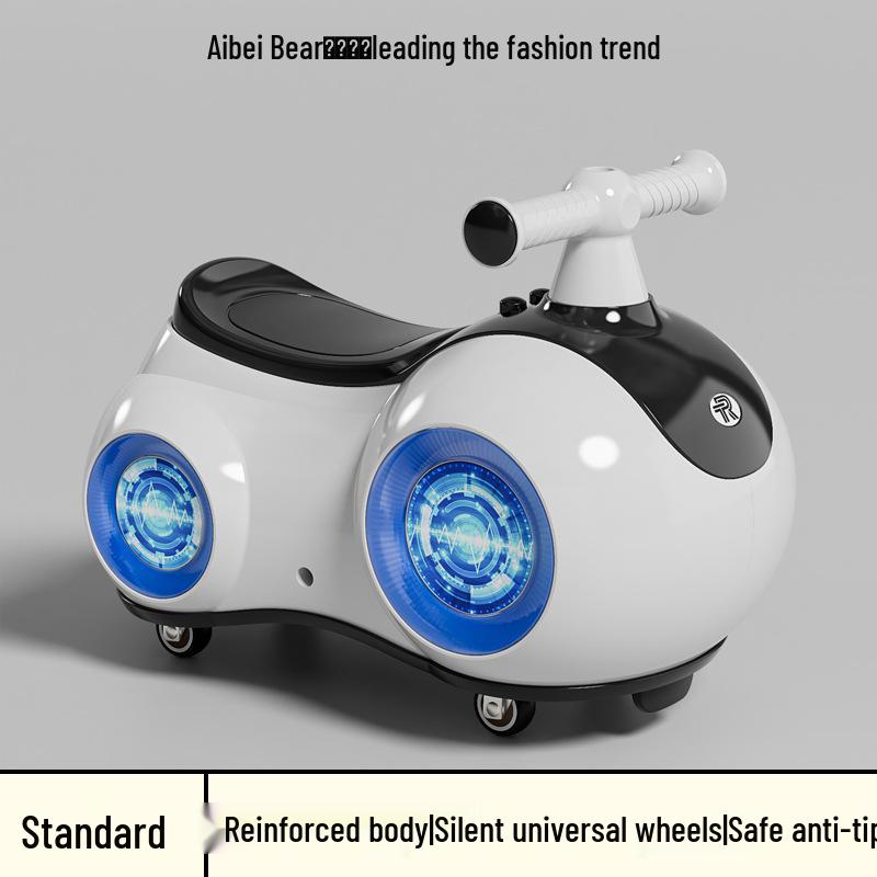 Одобренные знаменитостями детские ходунки и беговел: Бесшумная, противоударная машина-твист для детей в возрасте 1-3 лет