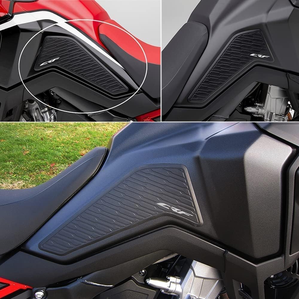 Защита бензобака мотоцикла для CRF1100L, Противоскользящая наклейка на топливный бак, Водонепроницаемая боковая накладка для сцепления на топливный бак для CRF1100L Africa Twin 2020-2022