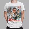 Футболка 007 Для ваших глаз Фильм Классика Ретро 81 Футболка Джеймс Бонд Агент Унисекс Футболка