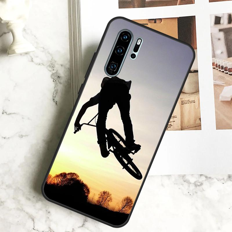 BMX Bike Extreme Sport For Huawei Nova 10 SE 9 11 Pro Y60 Y70 Y90 Y61 Y91 Y72 Y73 12i 11i 8i P20 P30 P40 Lite Case