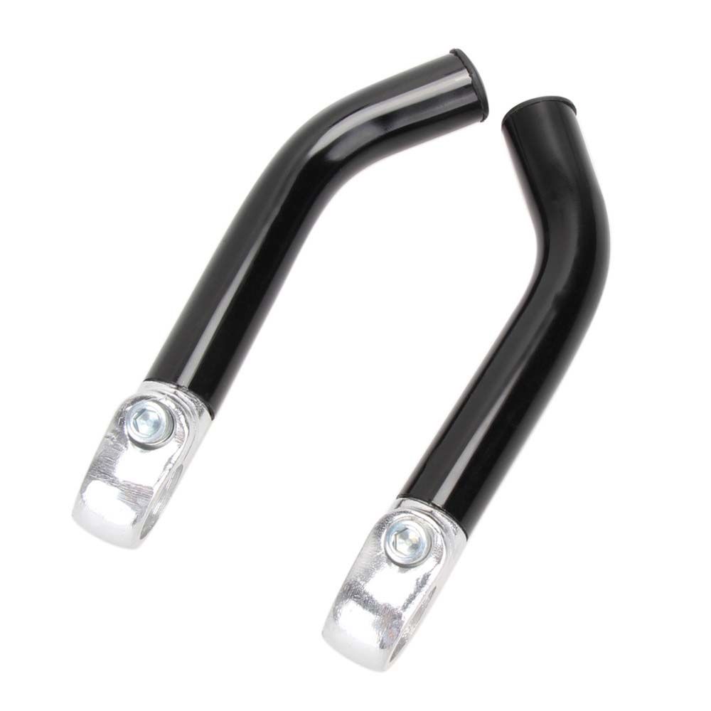 Zinc Zinc Alloy Horn Bent Mountain Bike Bicycle Grips Cycling Accessories Bicycle Rest Handlebar Ends