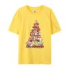 Смешные Пожарный Дерево Пожарная Машина Рождество Merry Xmas Футболки Молодежные Классические Футболки Хлопковые Футболки