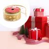 Christmas Ribbon Decorative Xmas for Tree Garland Decor Decoration